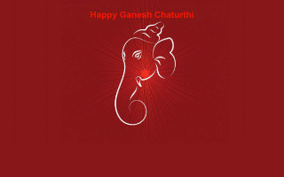 Red elephant poster bapu samikshvad - bapu free wallpaper