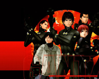 Anime characters red background black 2 - manga and anime 1 9 9 9 free wallpaper