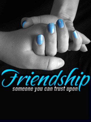 Person holding hand blue fingernails - free love wallpaper for mobile