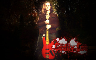 Man red guitar dark forest - a dark forest free wallpaper