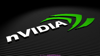 Nvidia logo black background green - rtx free wallpaper