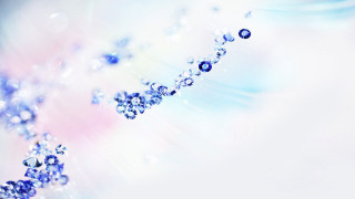 Blue diamond closeup white background - diamond free wallpaper for desktop