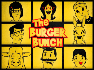 Burger bunch cartoon people red - zdarsky free wallpaper