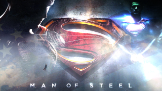Man of steel superman logo - a superman logo free wallpaper