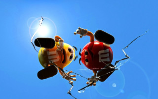 Balloons sky sunshine clouds air - the air together free wallpaper