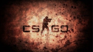 Man holding gun red background 4 - splash art free wallpaper