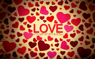 Hearts love background circle image - a picture of a bunch free wallpaper