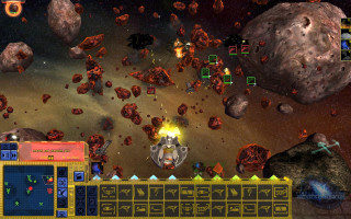 Space station rocks rocket background - bedwyr williams free wallpaper