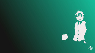 Man suit tie coffee mug - vector curve free wallpaper