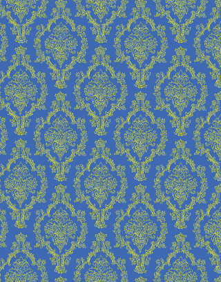 Blue green wallpaper flowers leaves - generative free wallpaper for mobile