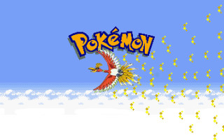 Pokemon bird flying blue sky - a game screen free wallpaper