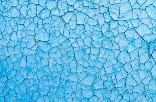 Blue cracked surface white background - texture free wallpaper