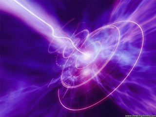 Purple blue spiral design lightning - effect free wallpaper for desktop