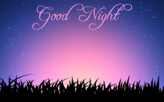 Purple blue background good night 2 - good free wallpaper