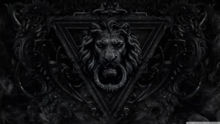 Lion head smoke smokestacks black - a triangle free wallpaper