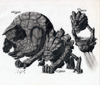 Skull tree branch man creature - rob rey and kentaro miura style free wallpaper for desktop