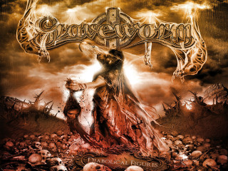 Woman long dress skulls pile - a long dress free wallpaper