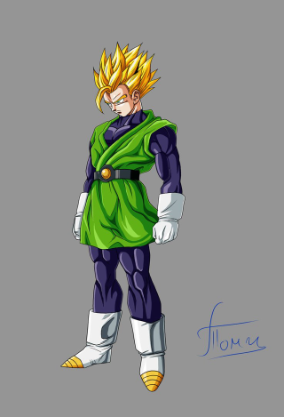 Dragon green outfit yellow shoes - a drawing of a dragon free wallpaper