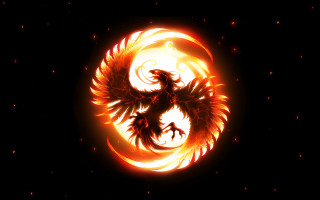 Fire dragon circle of fire 2 - fire free wallpaper