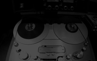 Record player turntables stereo mixer - analog free wallpaper