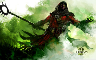 Man red outfit sword forest - a large sword free wallpaper
