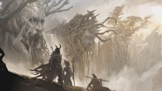 Mountain people forest monsters giant - top of a mountain next free wallpaper