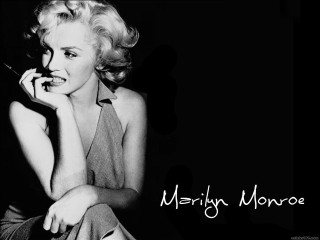 Marilyn monroe smoking cigarette black - free aesthetic wallpaper for desktop