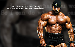 Man beard hat barbell quote - a barbell free wallpaper
