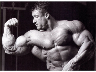 Man flexing muscles black white - photo of him free wallpaper