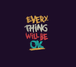 Colorful quote black background image - cynical free wallpaper for tablet