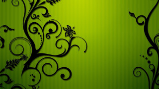 Green background tree leaves side - art green free wallpaper