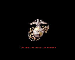 Marine emblem the few - marine free wallpaper