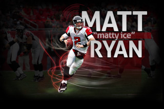 Football player running ball matt - fan art free wallpaper