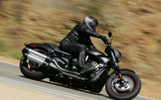 Man motorcycle road forest sunny 2 - dan scott free wallpaper