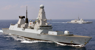 Large gray ship ocean sunny - other ship free wallpaper