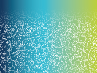 Faces rainbow background group people - a rainbow background free wallpaper