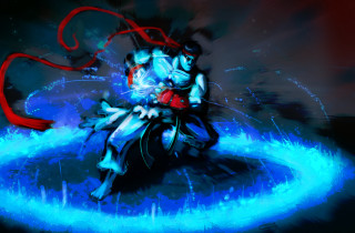 Demon bluecircle redtail glowingfire magic - a red demon free wallpaper