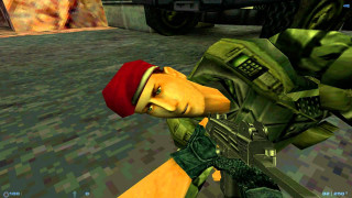 Dog gun red hat computer - aleksander gine free wallpaper