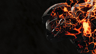 Motorcycle flames dark room black - c4d free wallpaper for desktop