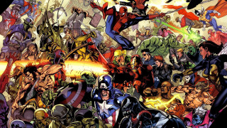 Avengers group characters heroes team - alan davis free wallpaper