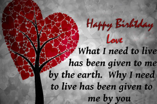 Heart tree poem happy birthday - happy birthday free wallpaper