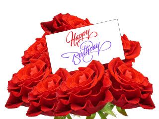 Red roses bouquet happy birthday - red rose free wallpaper