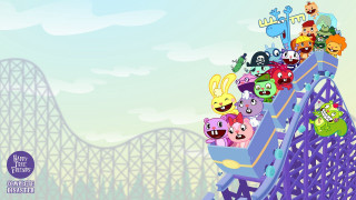 Rollercoaster cartoon characters disney blue - disney free wallpaper