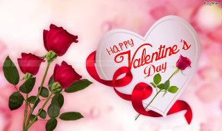 Heart shaped box rose ribbon - box free wallpaper for desktop