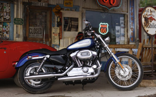 Motorcycle store redcars detailed puzzle - dan scott free wallpaper