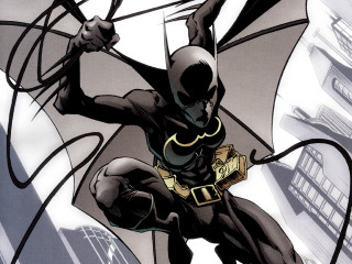 Batman flying air bat extended - a batman free wallpaper