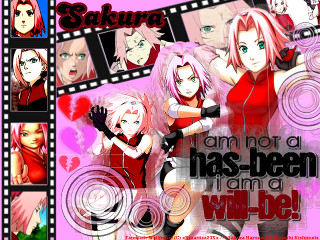 Anime characters pink background black - anime style free wallpaper