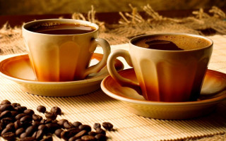 Two coffee cups beans straw - afewerk tekle free wallpaper