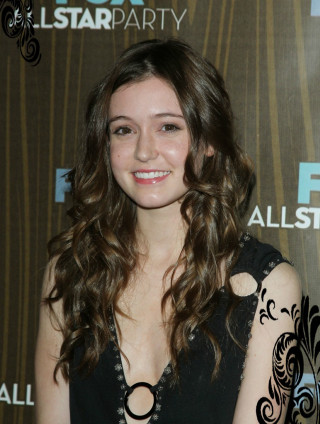 Woman smiling blackdress longhair braided - free dark wallpaper