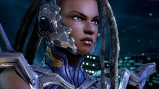 Sci fi woman helmet haircut - unreal engine 4k free wallpaper